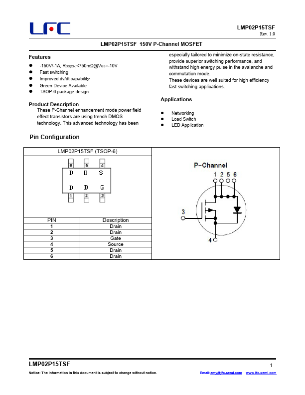 LMP02P15TSF Datasheet Preview