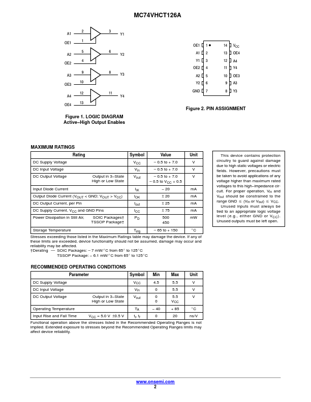 MC74VHCT126A