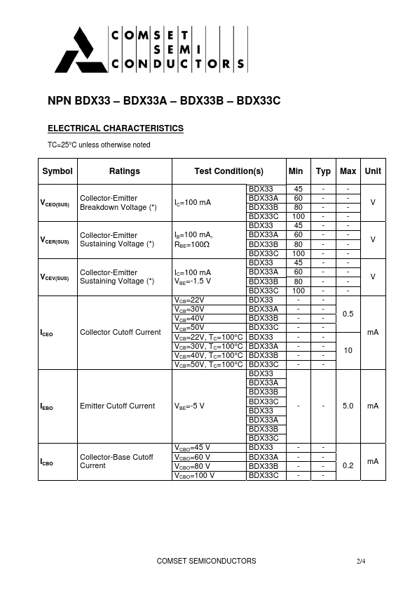 BDX33A