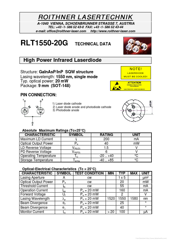 RLT1550-20G