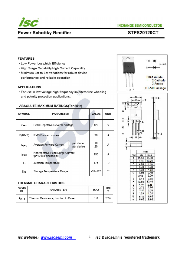 STPS20120CT