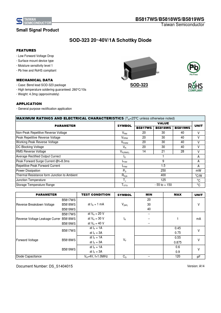 B5817WS