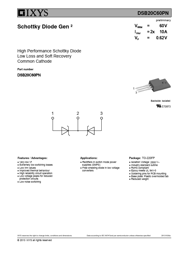 DSB20C60PN