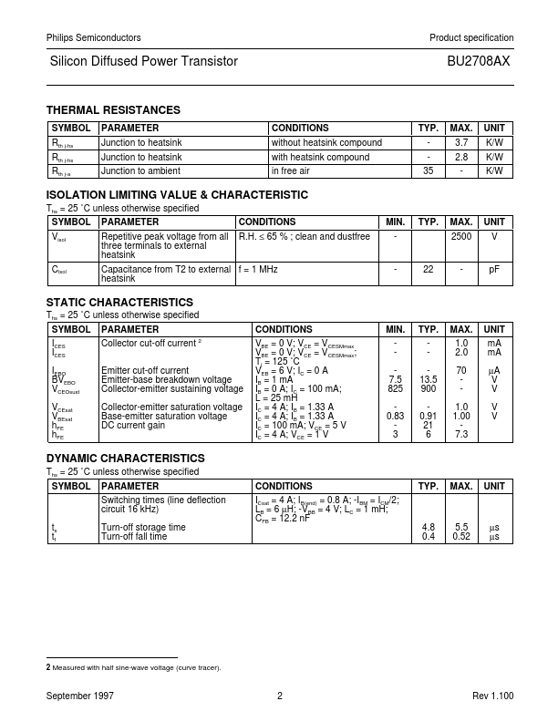 BU2708AX