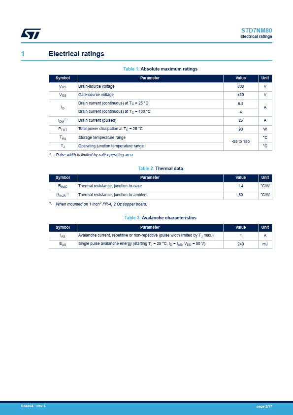 STD7NM80