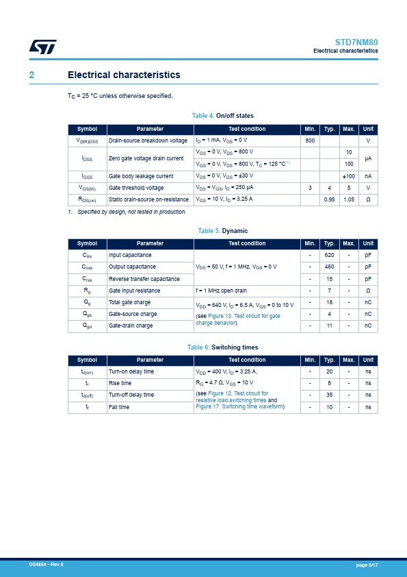 STD7NM80