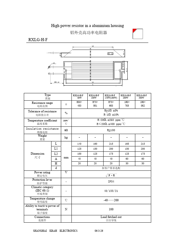 RXLG-H-T800W