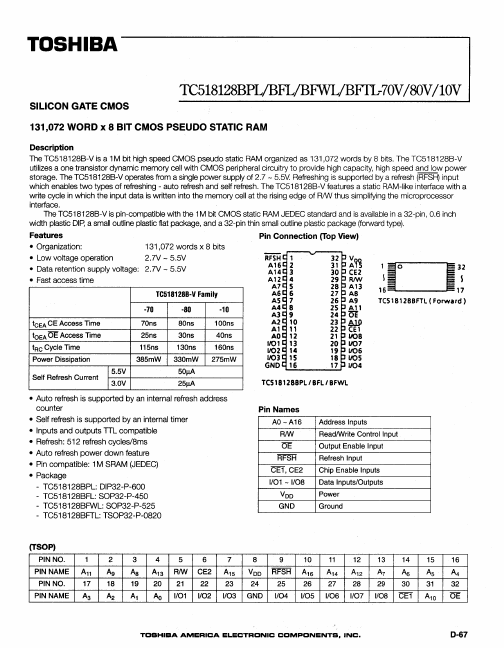 TC518128BFTL-10V