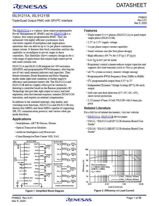 ISL91211B Datasheet Preview