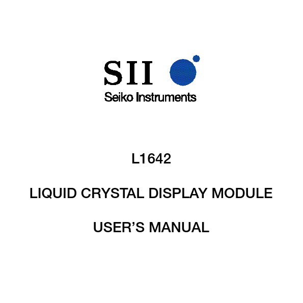 L1642 Datasheet Preview