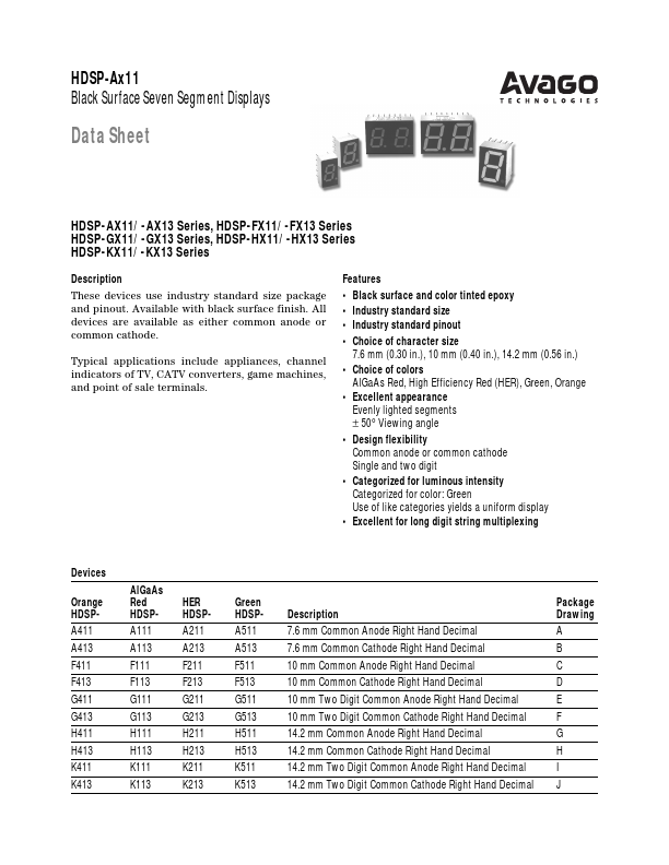 HDSP-H413