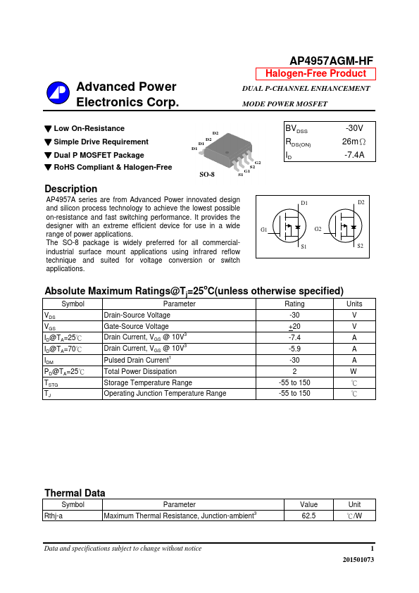 AP4957AGM-HF