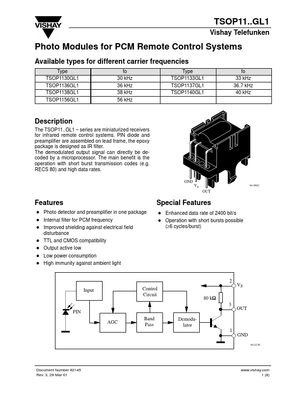 TSOP1137GL1