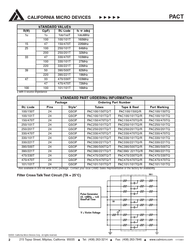 PAC101QR