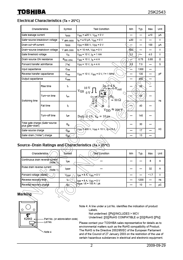 K2543