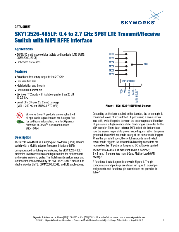 SKY13526-485LF