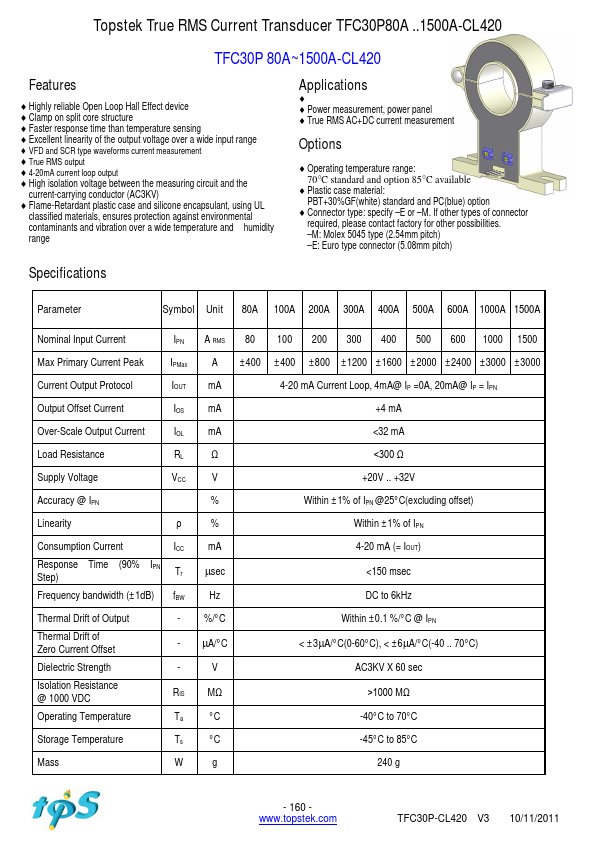 TFC30P500A-CL420