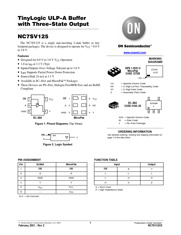 NC7SV125