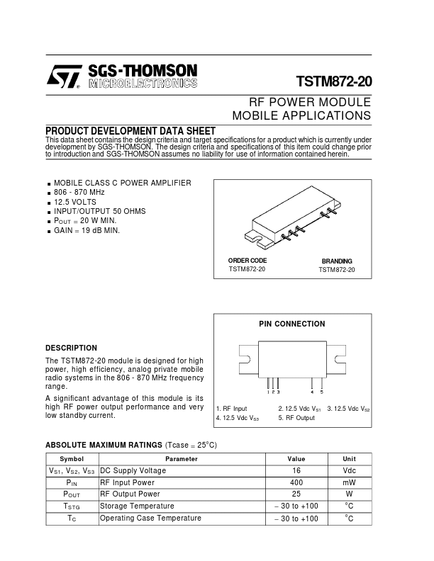 TSTM872-20
