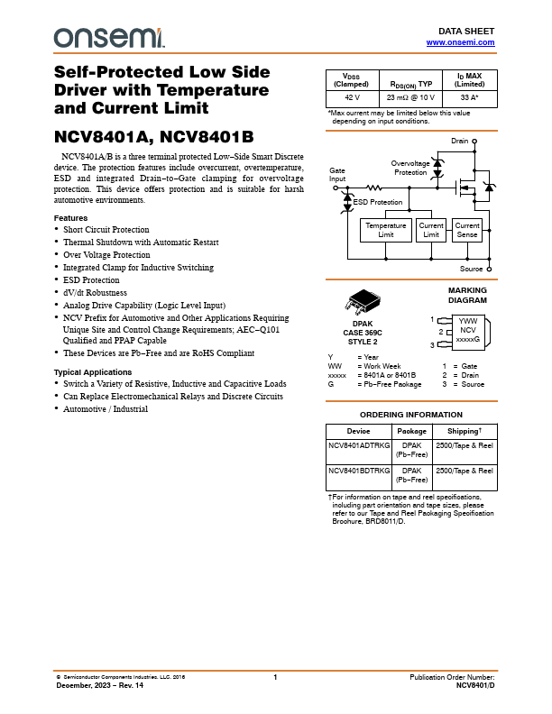 NCV8401A