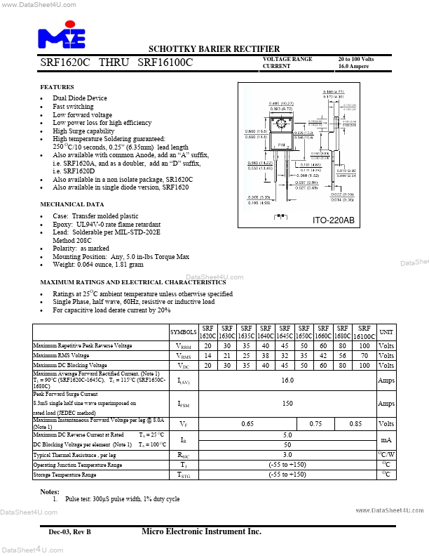 SRF1645C