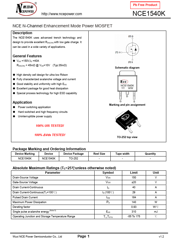 NCE1540K