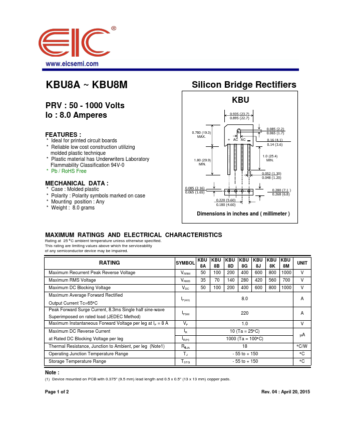 KBU8M