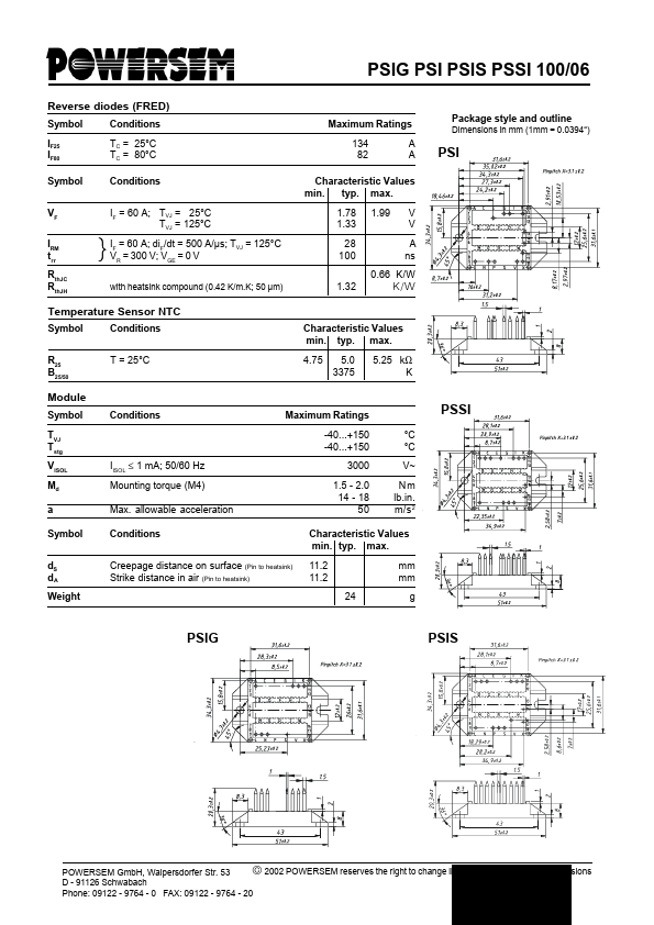 PSI100-06