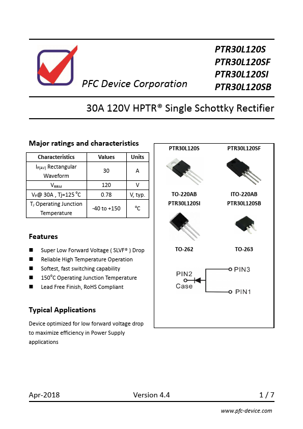 PTR30L120SB