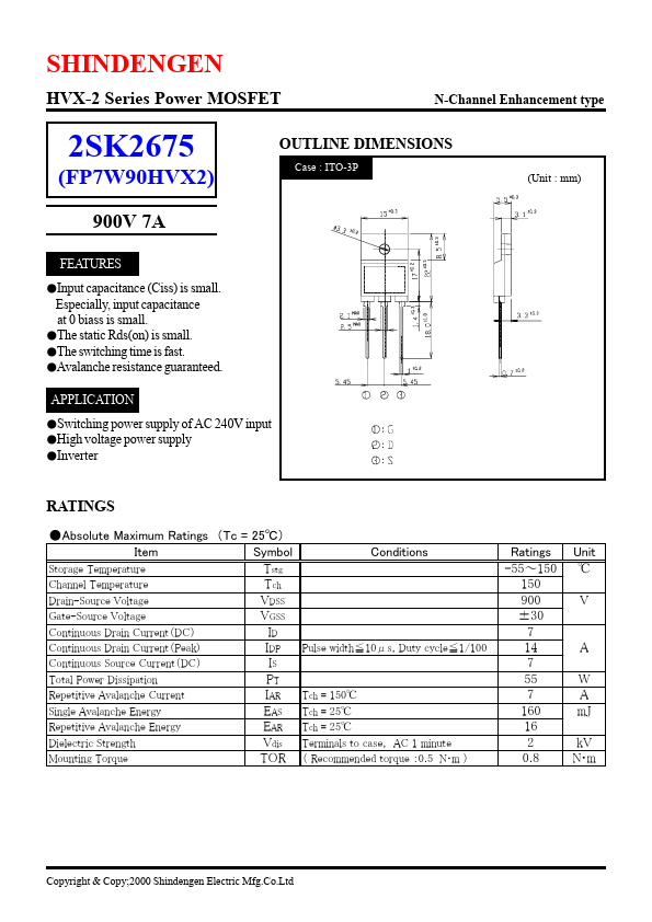 2SK2675