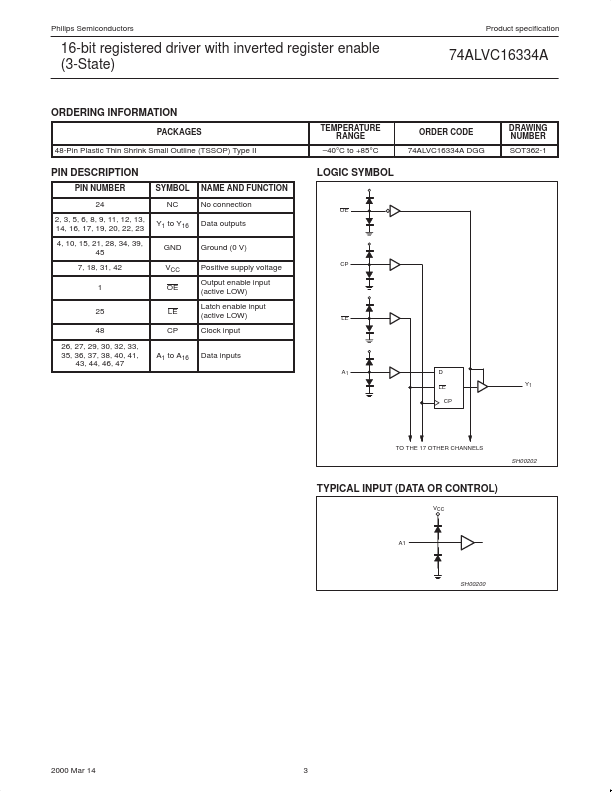 74ALVC16334A