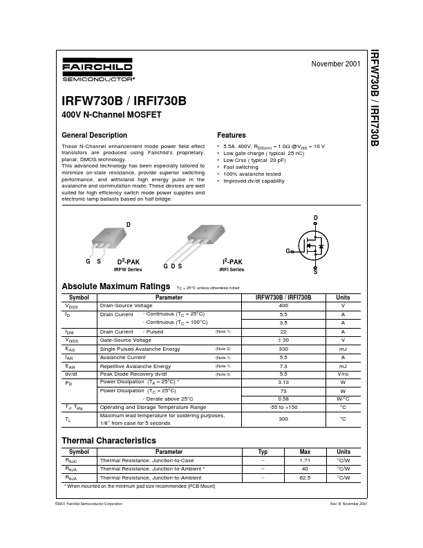 IRFI730B