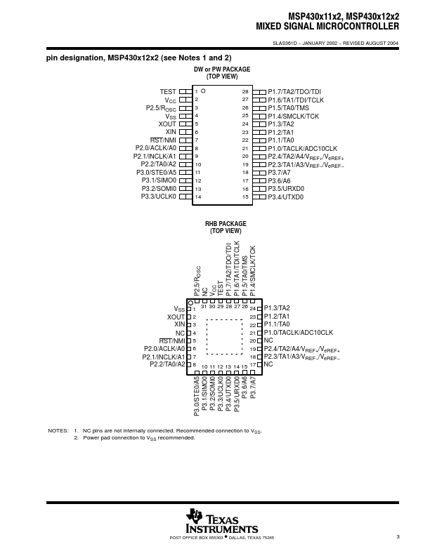 MSP430F1232