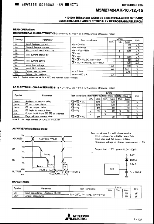 datasheet Preview Page 3