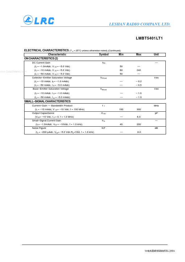 LMBT5401LT1