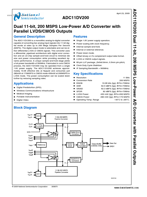 ADC11DV200