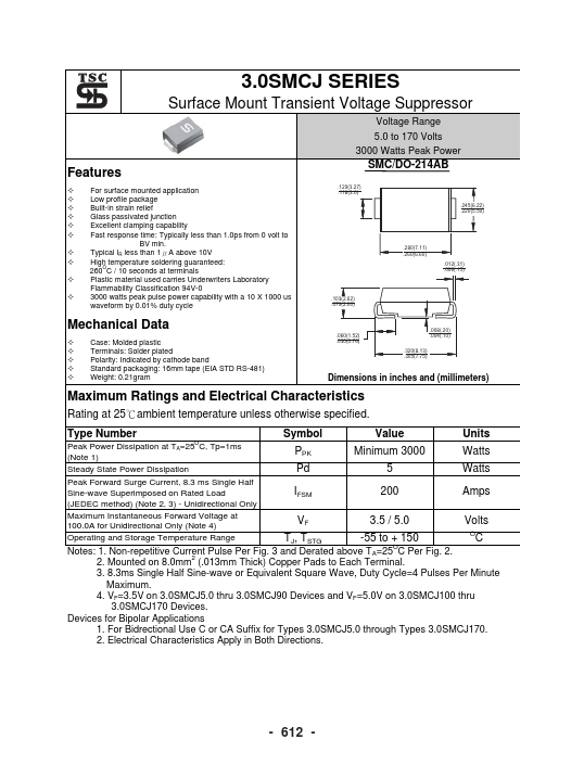 3.0SMCJ28A