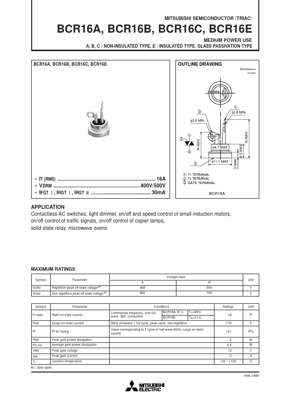 BCR16A