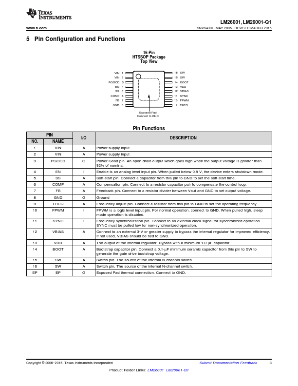 LM26001-Q1