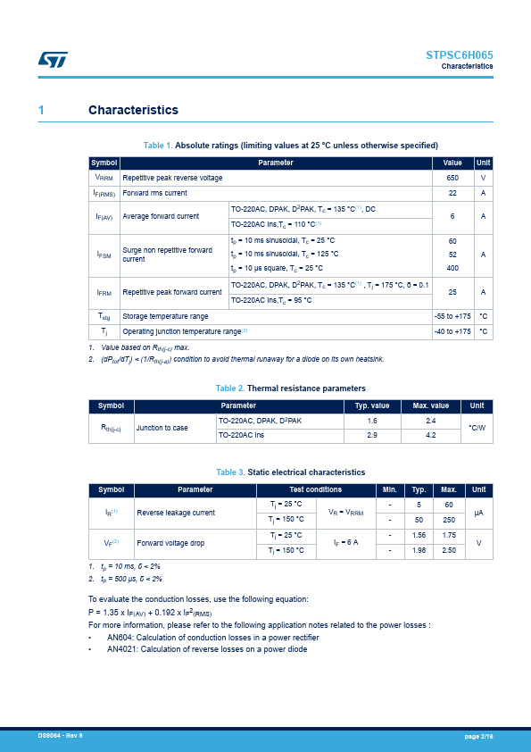 STPSC6H065