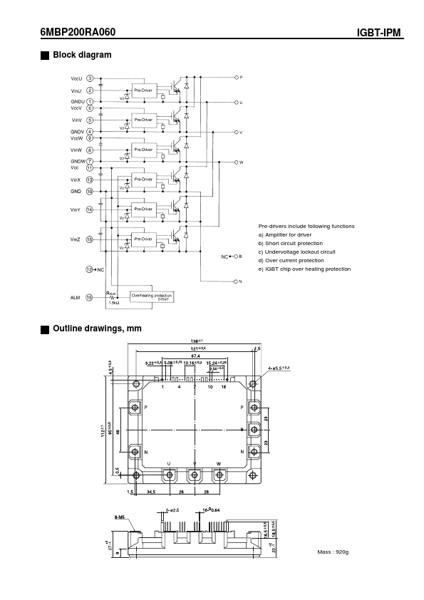 6MBP200RA060