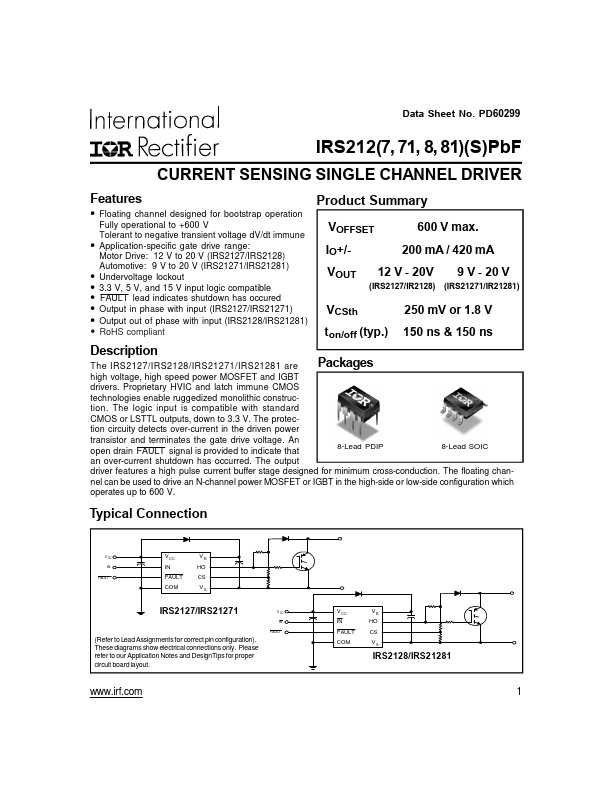 IRS21281PbF