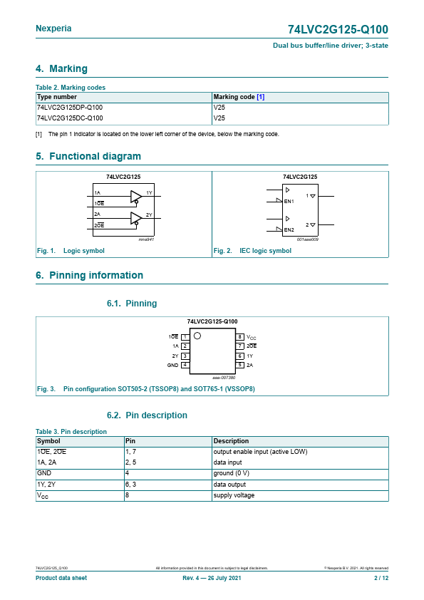 74LVC2G125-Q100