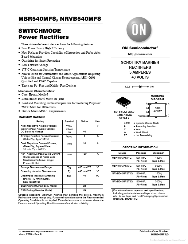 MBR540MFS