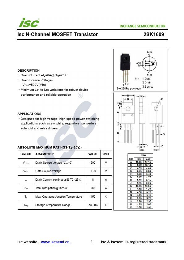 2SK1609