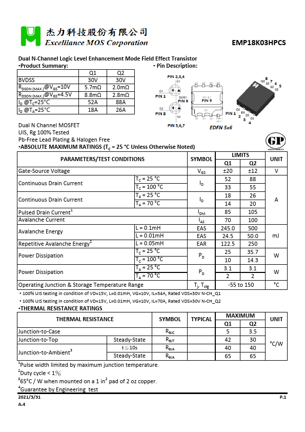 EMP18K03HPCS