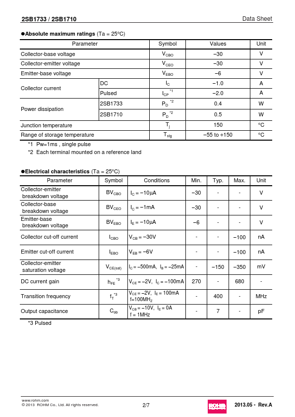 2SB1733