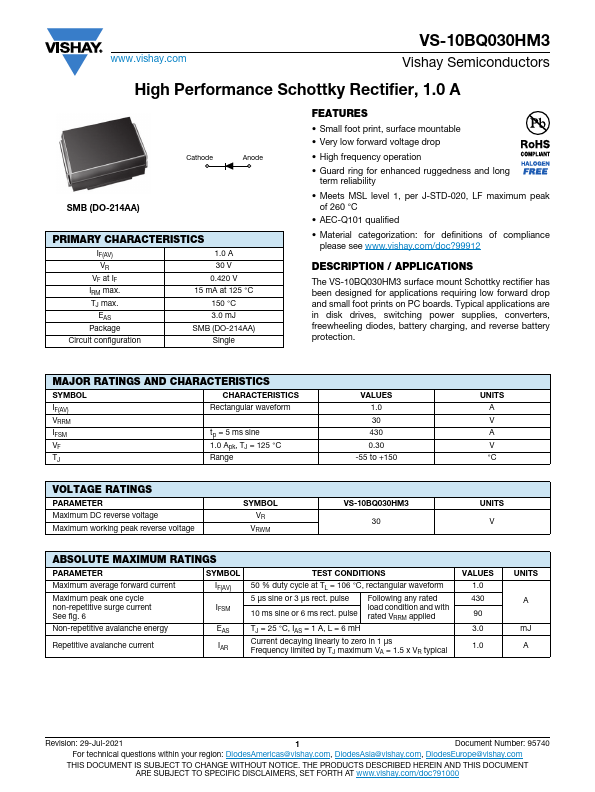 VS-10BQ030HM3