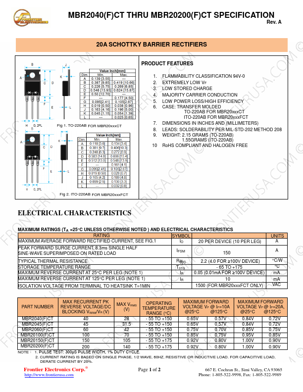 MBR2060CT