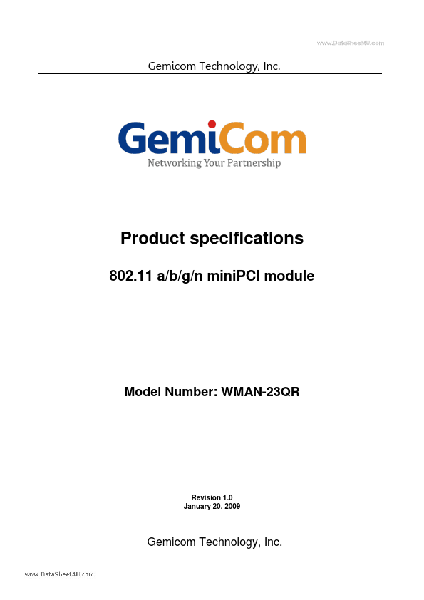 WMAN-23QR Datasheet Preview